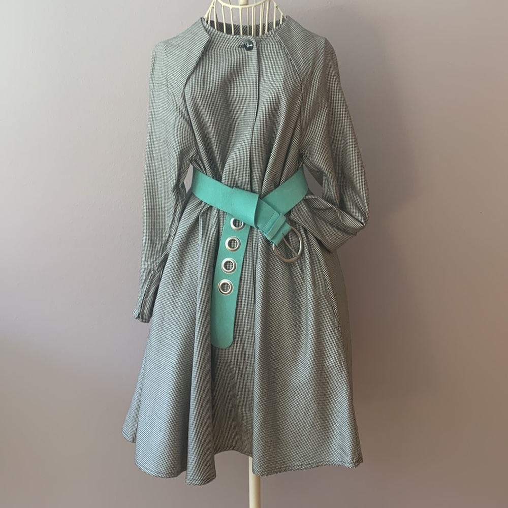 Houndstooth Wool Vintage Union made